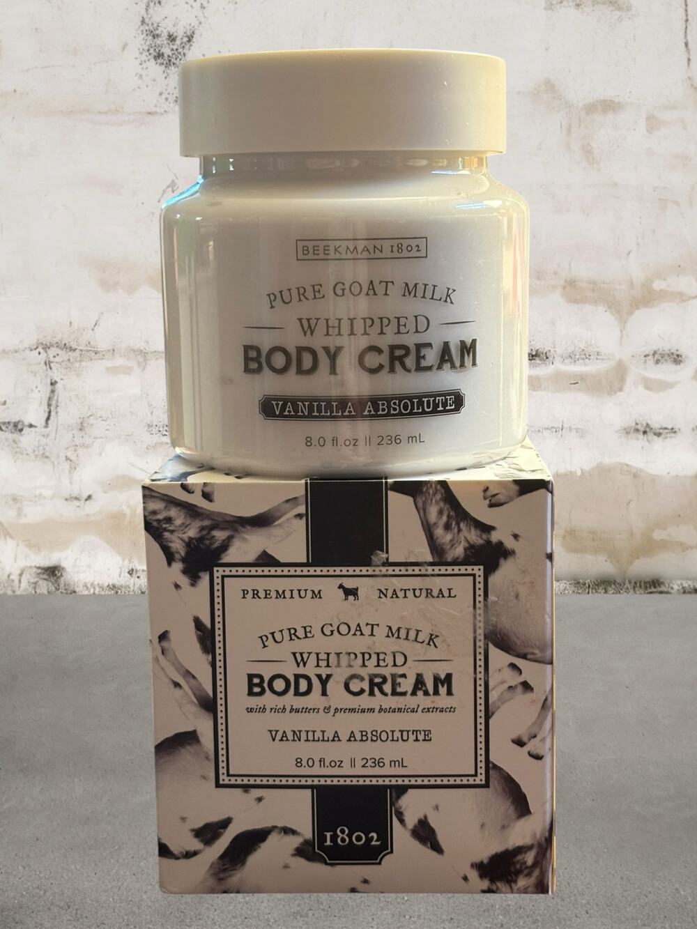 Beekman 1802 Vanilla Absolute Whipped Body Cream NIB